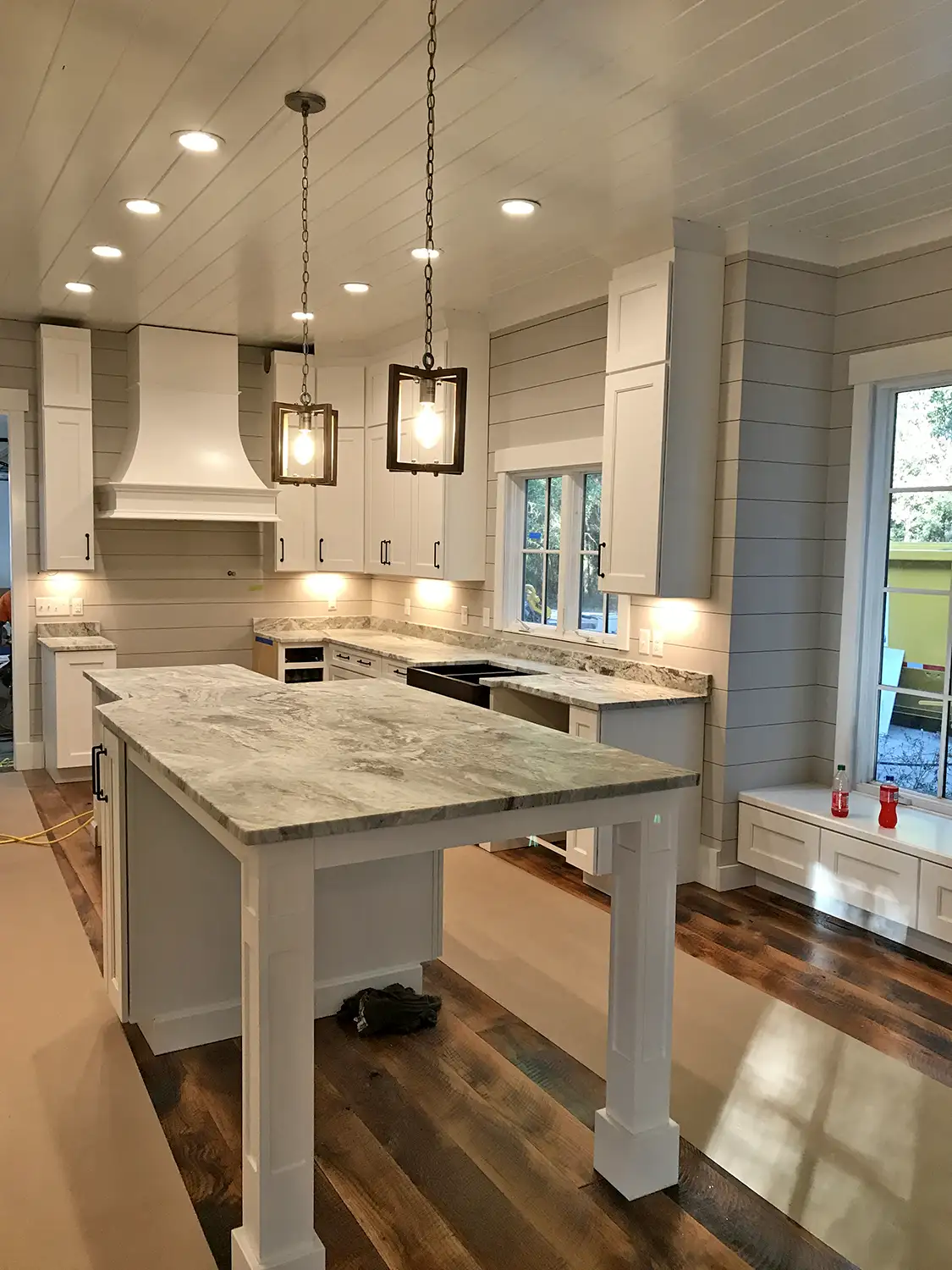 Luxury new home construction - Middle Field project progress photo 40 by McQuillen Custom Homes in Orange Beach, AL